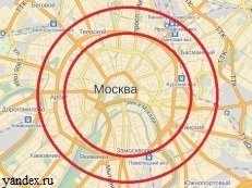 Карта садового кольца москвы с улицами и станциями метро